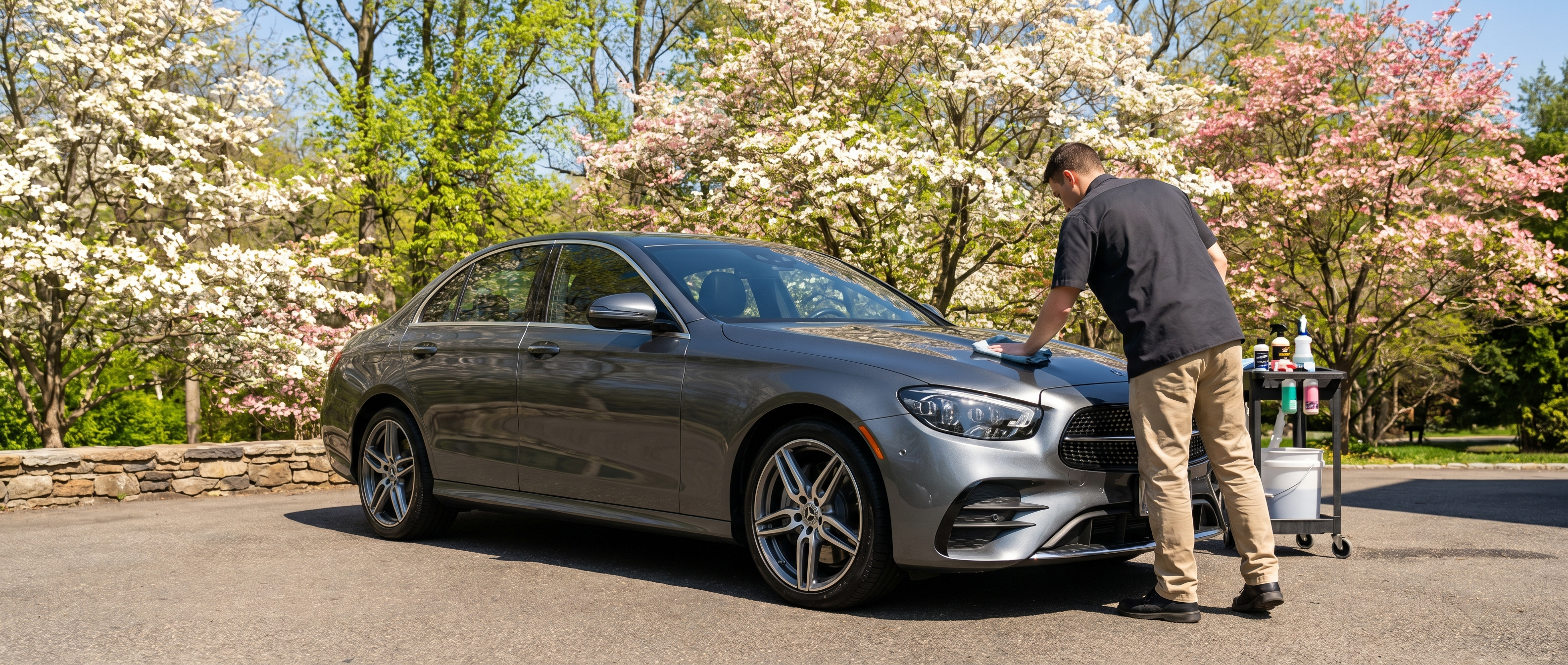 Mercedes-Benz paint protection and detailing service in Duluth, GA